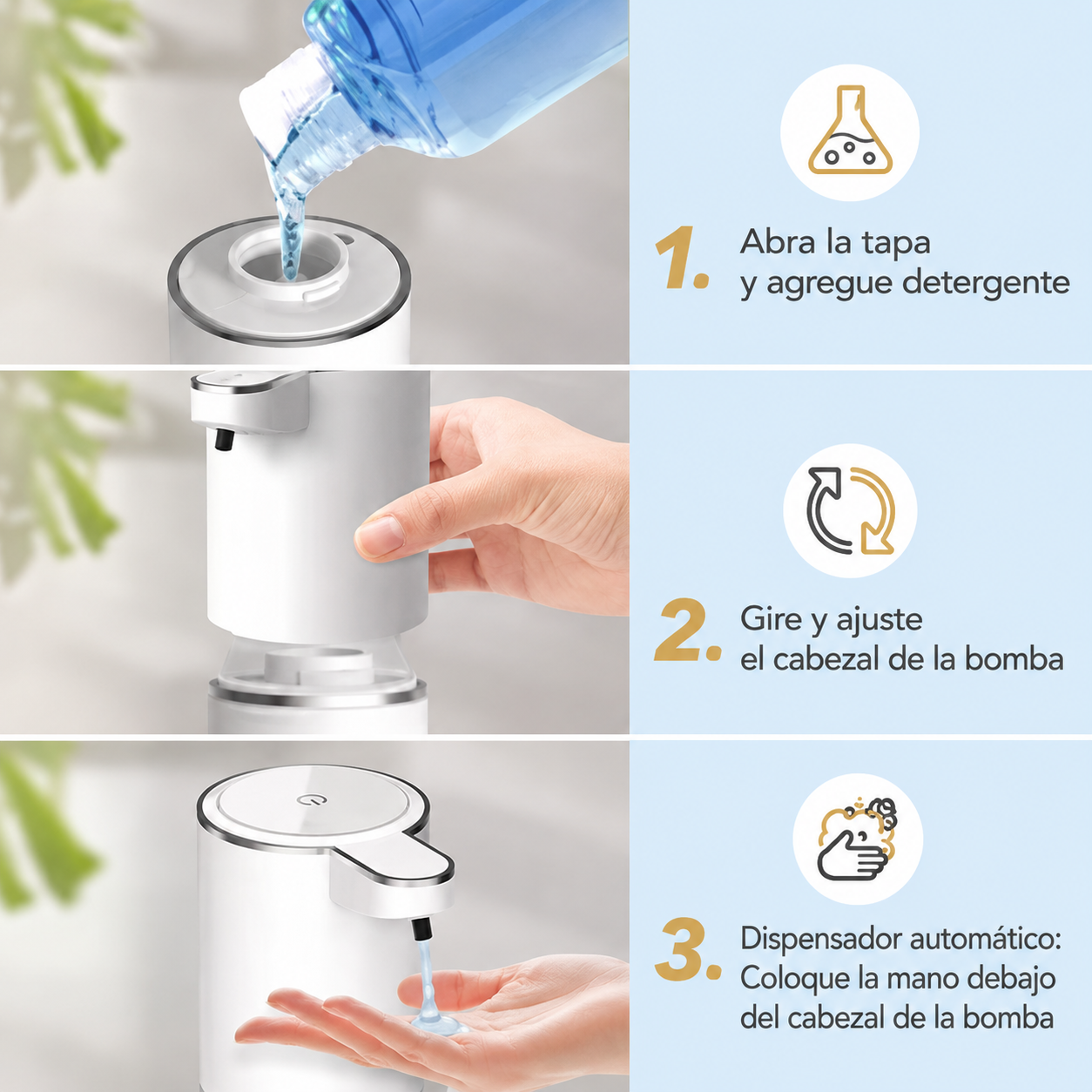 Dispensador Automático De Jabón – 50% off + Envio Gratis – promoción de último día!